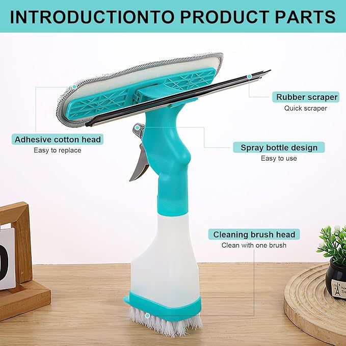2025 New 4 in 1 Multifunction Window Cleaner Tool