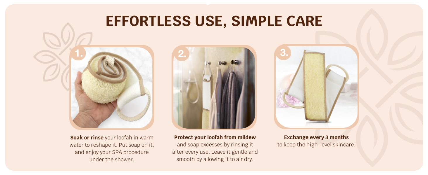 Back Scrubber Loofah