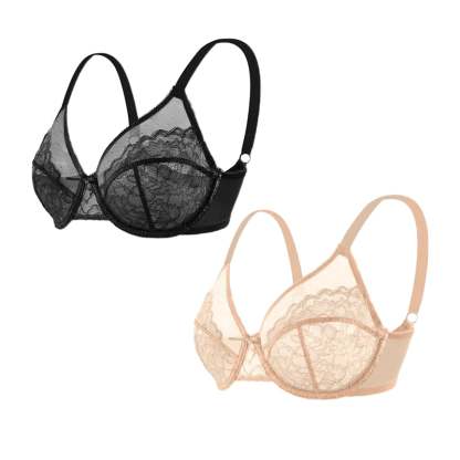 🔥🔥Last Day 49% Off🔥Unlined Comfort Unpadded Full Coverage Underwire Minimizer Bra