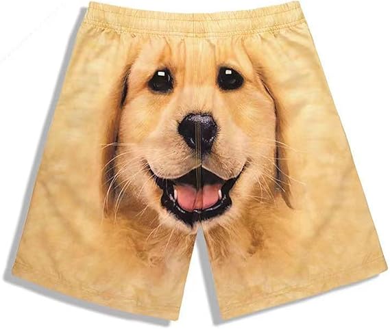 Dog Face Squat Shorts - Unleash the Fun!