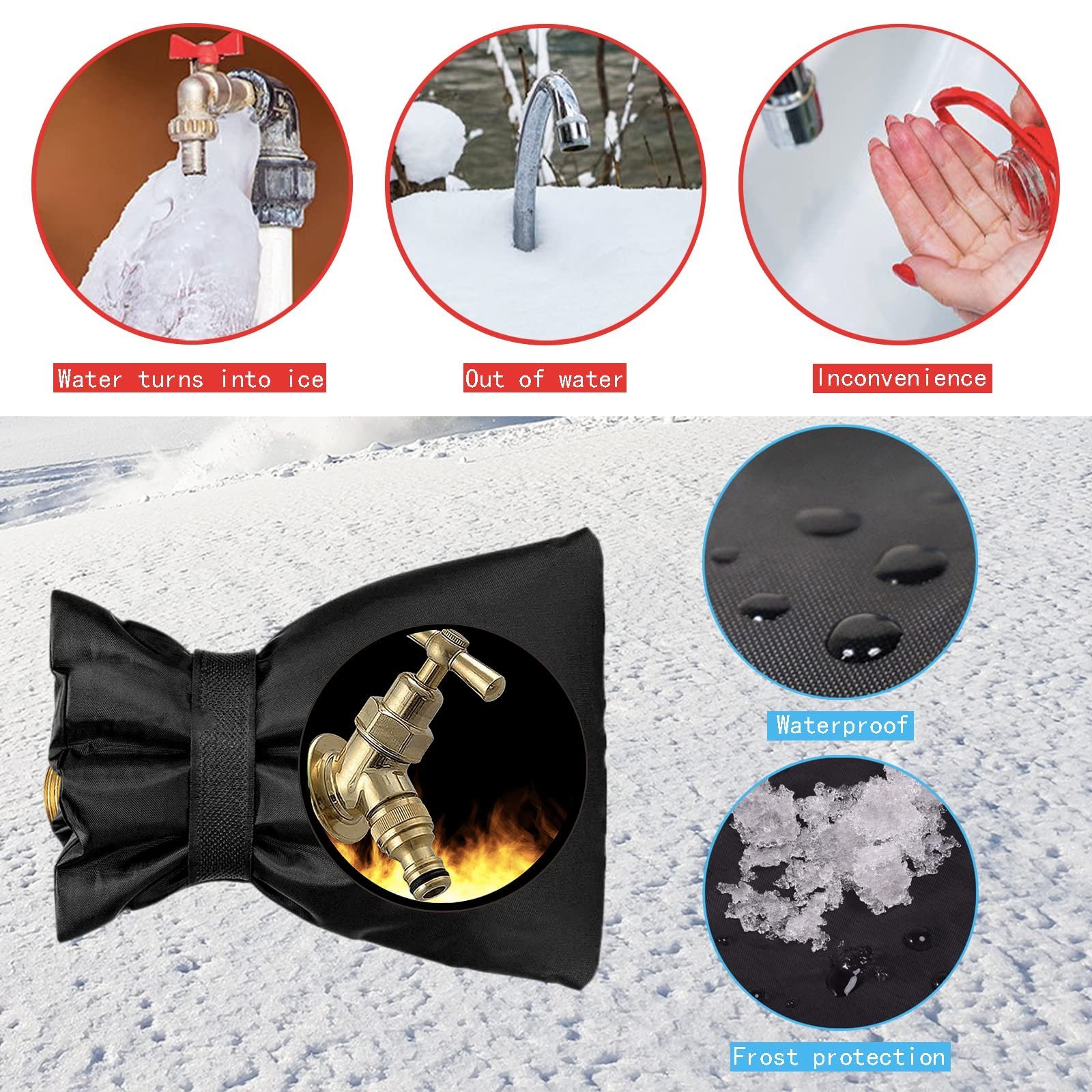 Outdoor Faucet Covers — Stop Burst Pipes Before They Happen This Winter