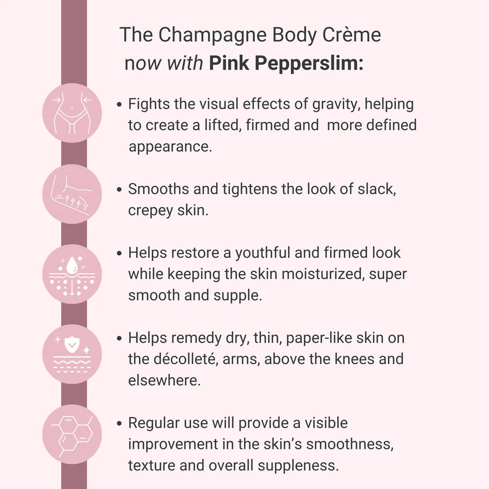 Champagne Beaute Lift Firming Body Crème - 8 fl.oz.