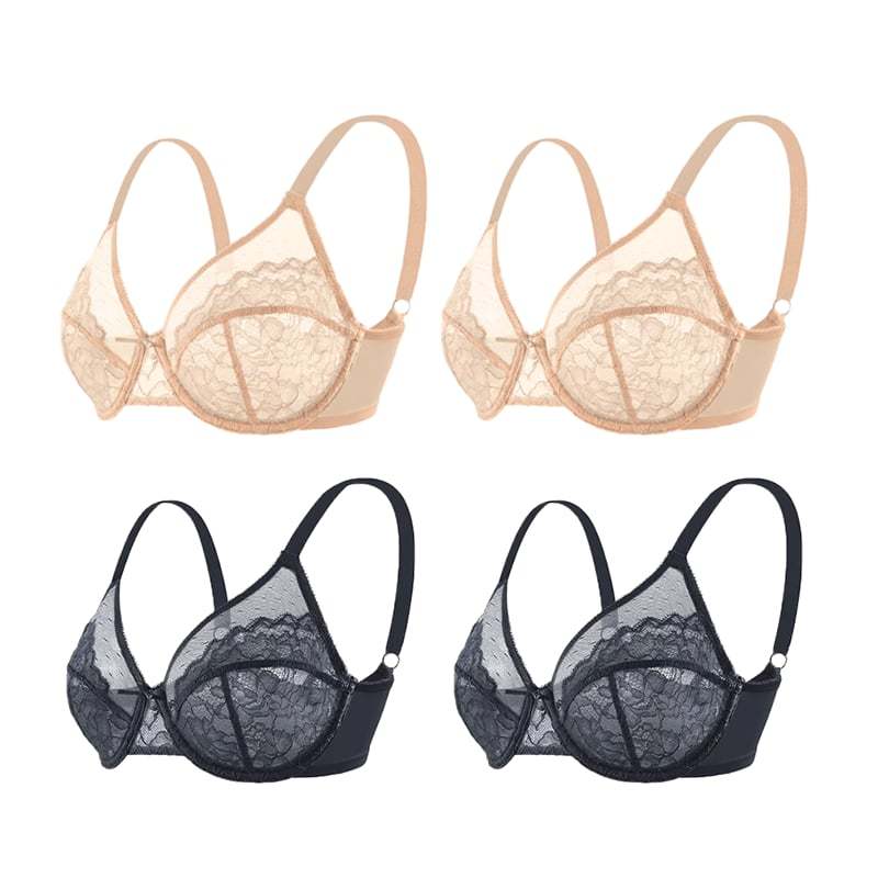 🔥🔥Last Day 49% Off🔥Unlined Comfort Unpadded Full Coverage Underwire Minimizer Bra