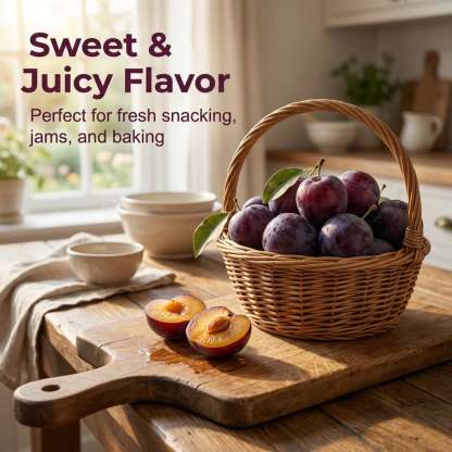 🔥Last Day 49% OFF- Heirloom Non-GMO Grafted Plum Tree Seeds – Grow Your Own Premium Fruit Trees