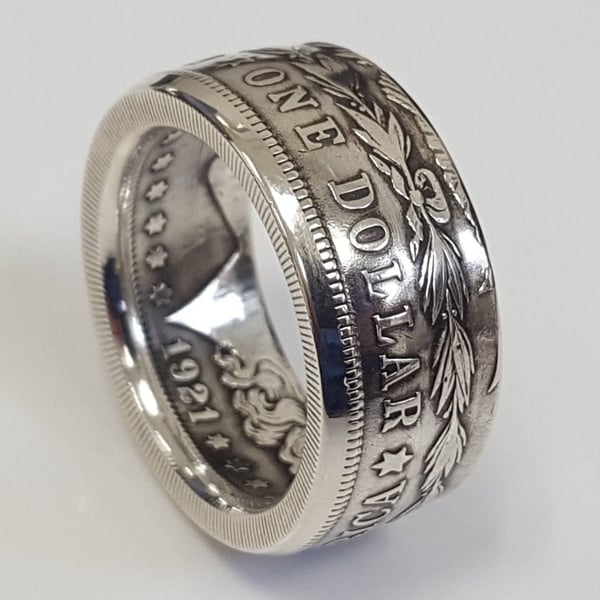 🎁1921 Classic Morgan Dollar Coin Ring
