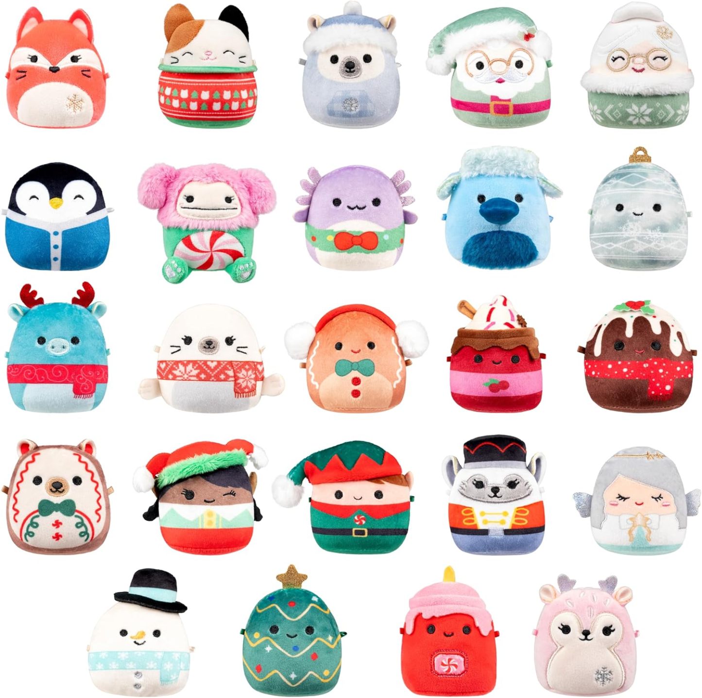 🎅Christmas Pre Sale - 70% OFF-🎄24-Day Holiday Plush Advent Calendar