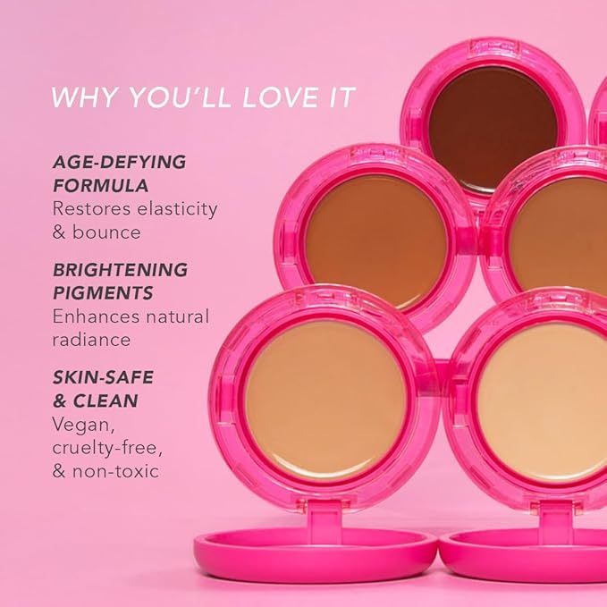 Peptide Bounce Balm Foundation –  Hydrating & Blurring for a flawless look ✨