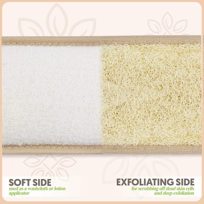 Natural Loofah Back Scrubber 
