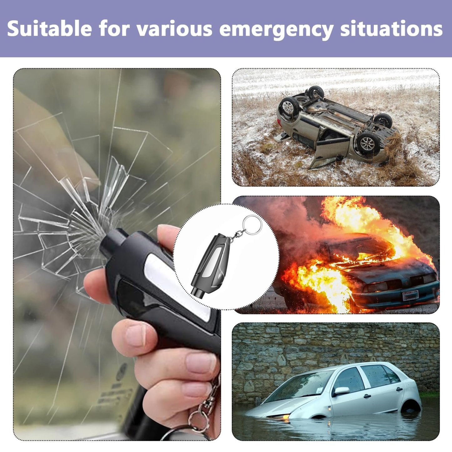 HOT SAVE 49%🔥Emergency Window Breaker & Seatbelt Cutter