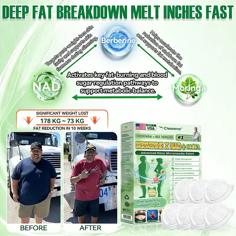 𝐎𝐟𝐟𝐢𝐜𝐢𝐚𝐥 𝐔𝐒 𝐒𝐭𝐨𝐫𝐞 🇺🇸  | 🧑‍⚕️🩺 𝐂𝐥𝐞𝐚𝐫𝐞𝐧𝐚® Moringa · Berberine × NAD+ 𝟏𝟎-𝐢𝐧-𝟏 𝐀𝐝𝐯𝐚𝐧𝐜𝐞𝐝 𝐍𝐚𝐧𝐨 𝐌𝐢𝐜𝐫𝐨𝐧𝐞𝐞𝐝𝐥𝐞 𝐏𝐚𝐭𝐜𝐡 — 𝐎𝐧𝐜𝐞 𝐃𝐚𝐢𝐥𝐲, 𝐕𝐢𝐬𝐢𝐛𝐥𝐞 𝐑𝐞𝐬𝐮𝐥𝐭𝐬 𝐢𝐧 𝟕 𝐃𝐚𝐲𝐬