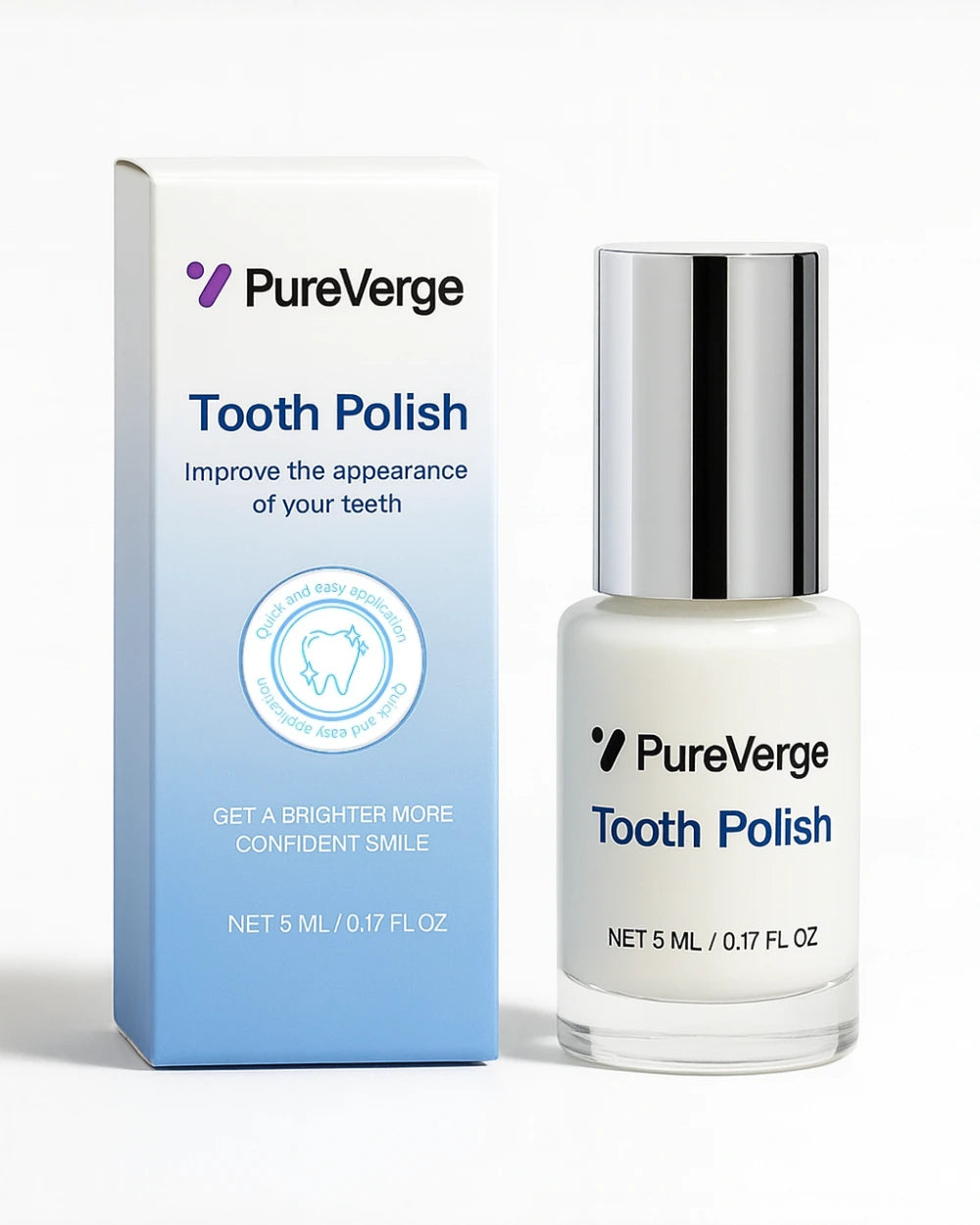 PureVerge© Tooth Polish - Instant White Smile