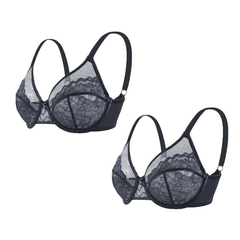 🔥🔥Last Day 49% Off🔥Unlined Comfort Unpadded Full Coverage Underwire Minimizer Bra