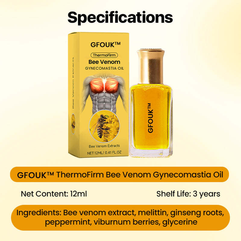 GFOUK™ ThermoFirm Bee Venom Gynecomastia-Oil