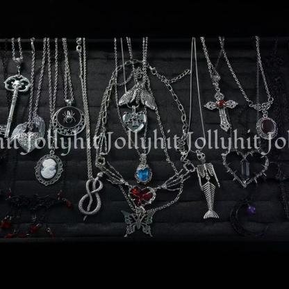 Unveil the Darkness – 🖤 Gothic Witch Mystery Jewelry Jar