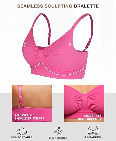 2025 Hot Sale 49% off - 💖Women's Wireless Sculpt Bra🔥