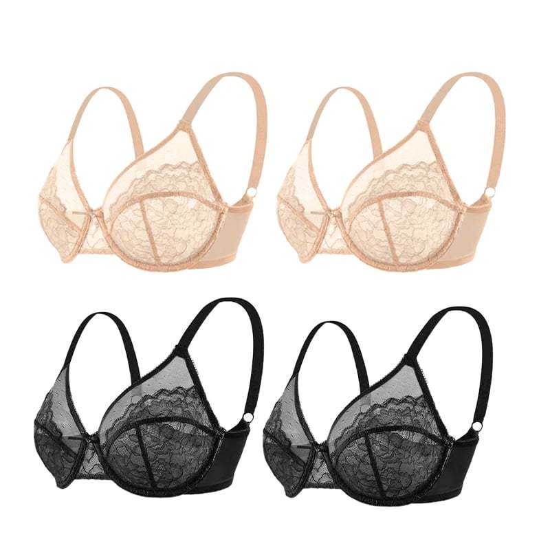 🔥🔥Last Day 49% Off🔥Unlined Comfort Unpadded Full Coverage Underwire Minimizer Bra