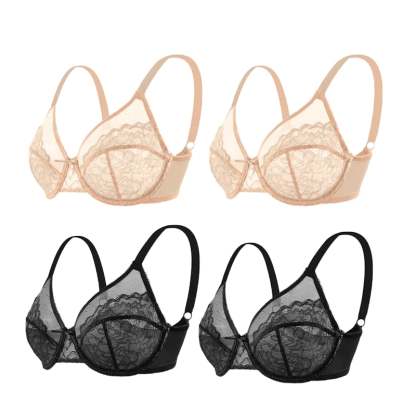 🔥🔥Last Day 49% Off🔥Unlined Comfort Unpadded Full Coverage Underwire Minimizer Bra