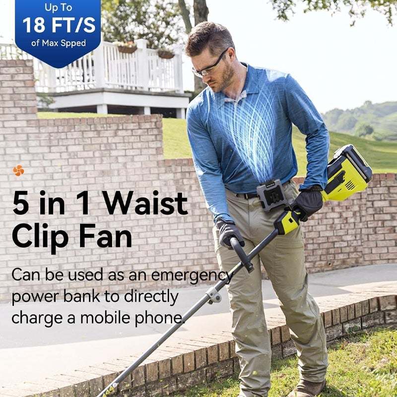 🔥 Last Day 49% OFF 🔥 Upgrade Personal Portable Waist Clip Fan