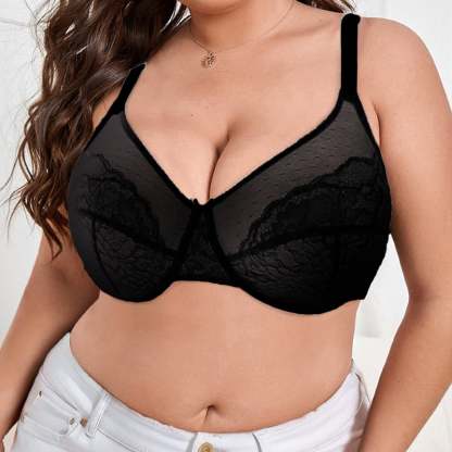 🔥🔥Last Day 49% Off🔥Unlined Comfort Unpadded Full Coverage Underwire Minimizer Bra