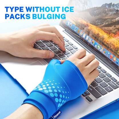Thumb & Wrist Ice Pack Wrap Blue