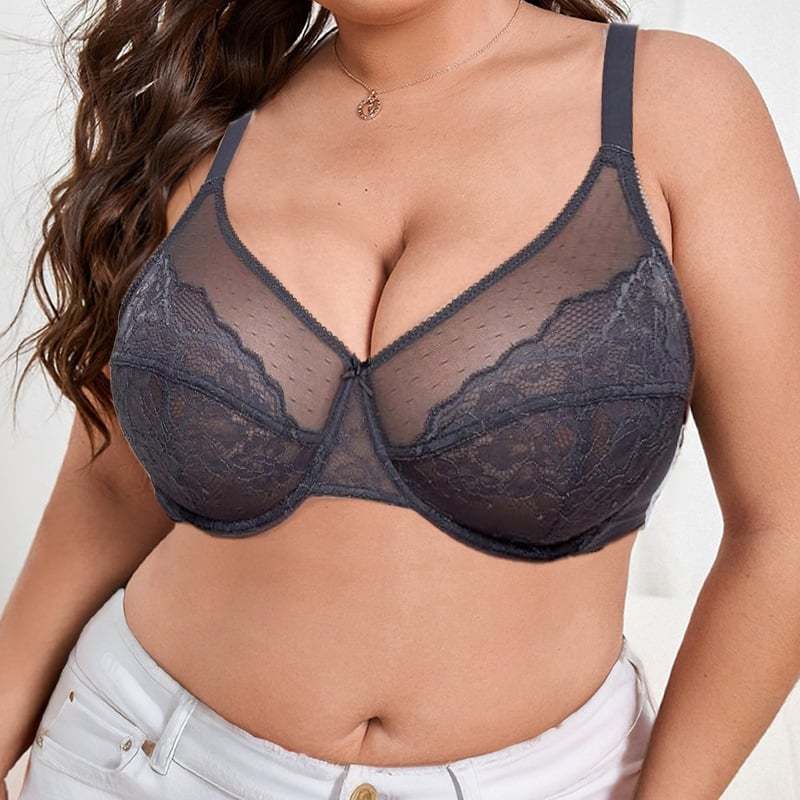 🔥🔥Last Day 49% Off🔥Unlined Comfort Unpadded Full Coverage Underwire Minimizer Bra