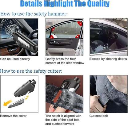 HOT SAVE 49%🔥Emergency Window Breaker & Seatbelt Cutter