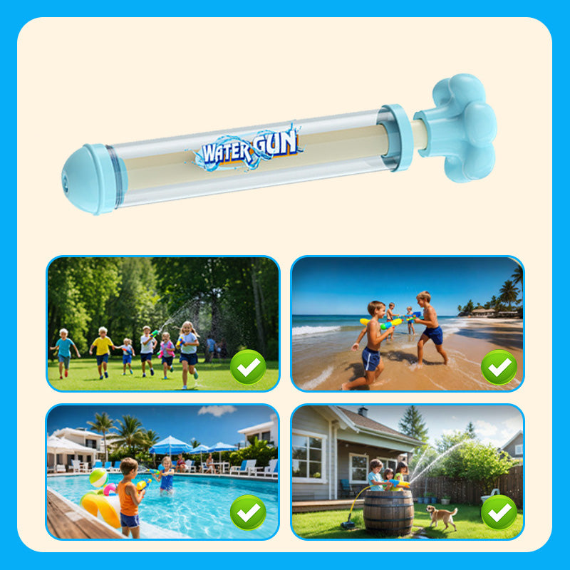 🧊☀️Summer Special Sale - Buy 1 Get 1 Free🌊Pusher Type Fun Fireworks Water Jet Spray Toy