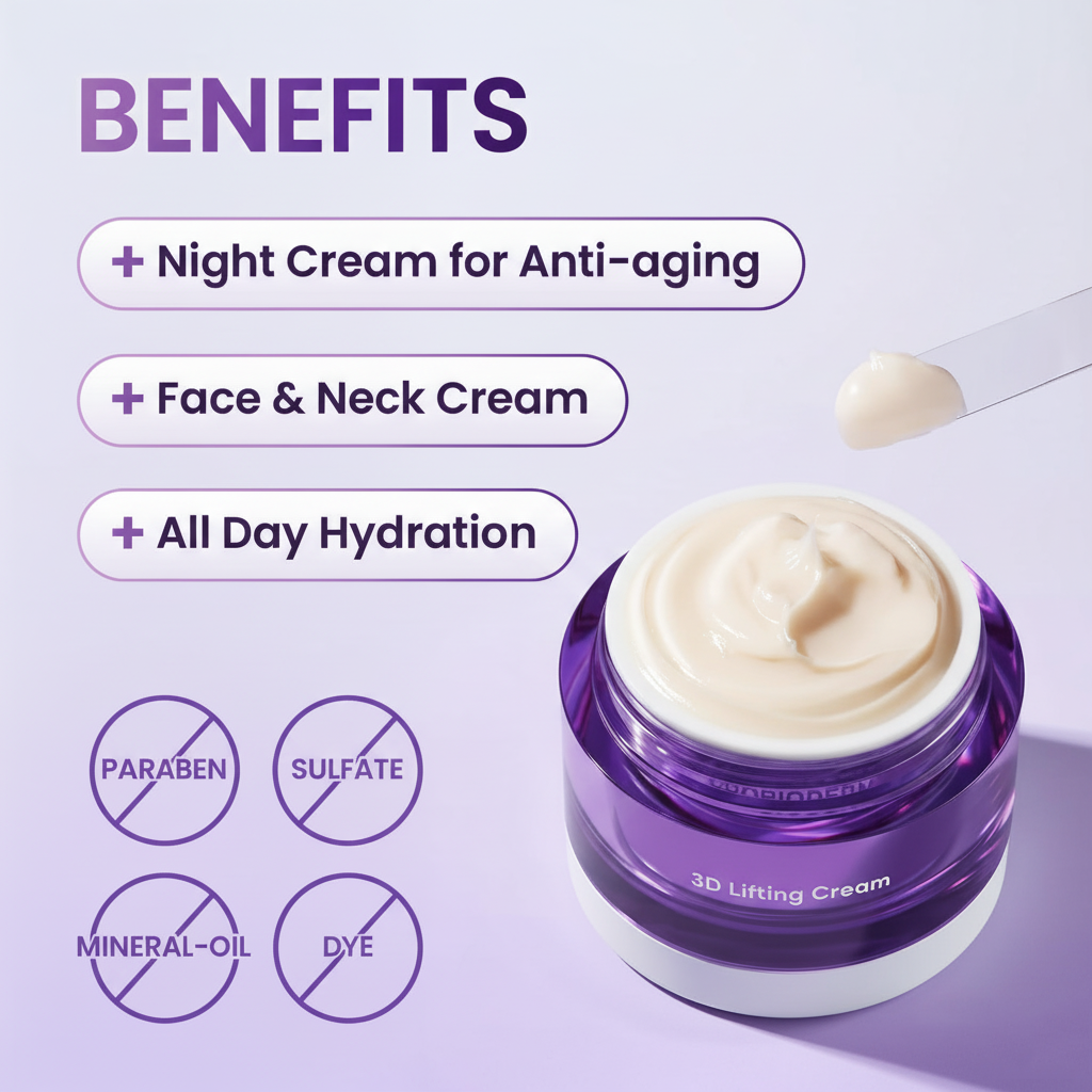 Korea's Best-Selling 🔥 Anti-Aging Probiotic 3D Lifting Cream