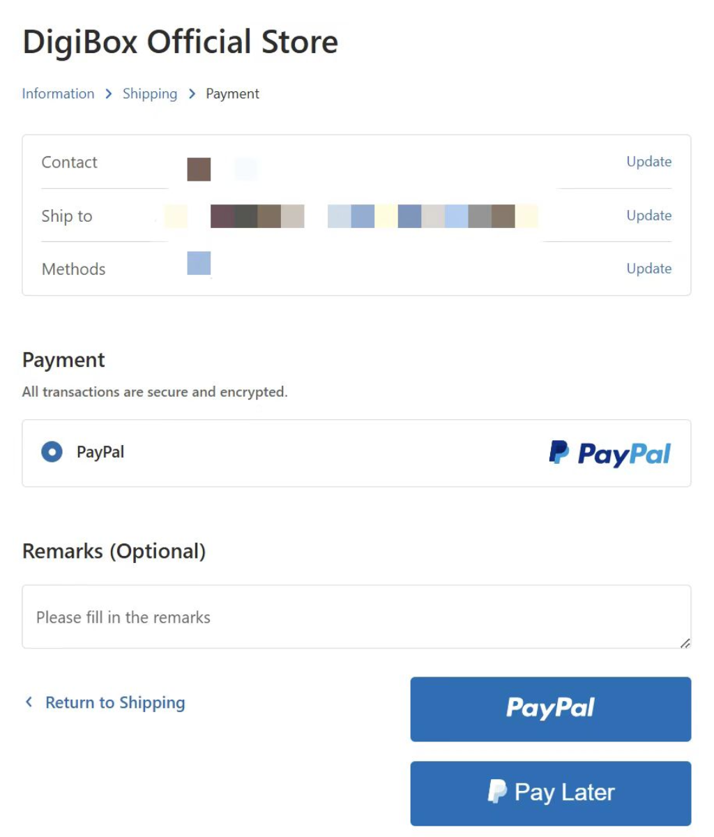 If you want to change your billing address, please check the box "Use a different billing address".