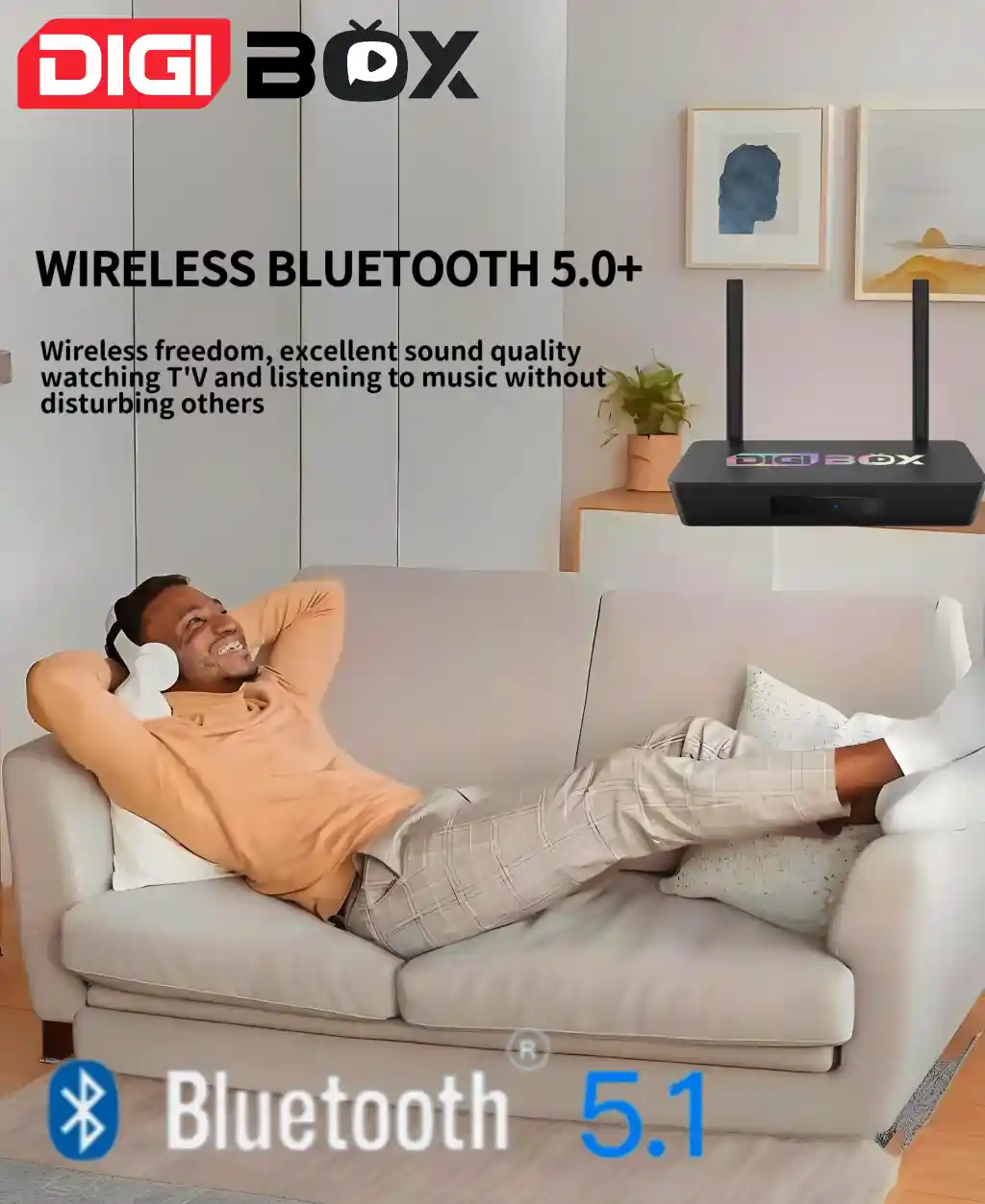 Bluetooth 5.0+ — crisp audio, zero dropouts. Binge shows or jam out without a single wire. Private listening, shared space. Keep the peace, keep the vibe.