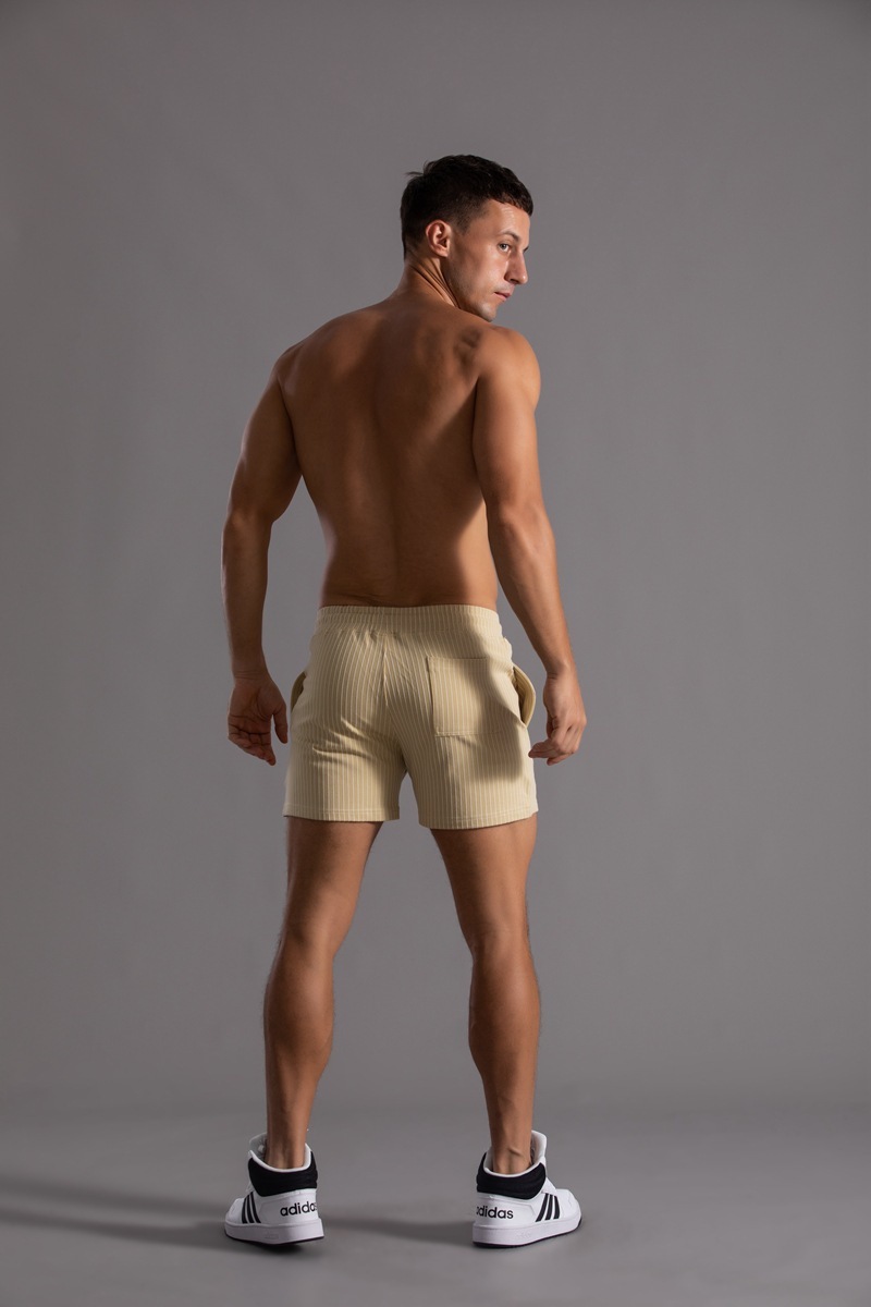 Super-Stretch Men's Workout Shorts Flexible Gym Shorts for Fitness