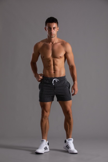 Super-Stretch Men's Workout Shorts Flexible Gym Shorts for Fitness