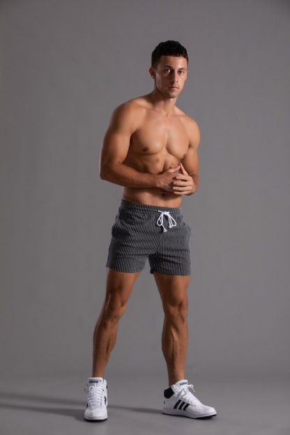 Super-Stretch Men's Workout Shorts Flexible Gym Shorts for Fitness