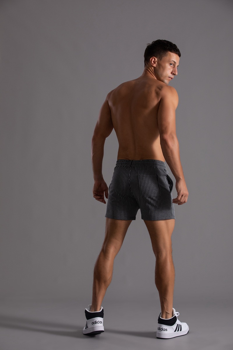 Super-Stretch Men's Workout Shorts Flexible Gym Shorts for Fitness