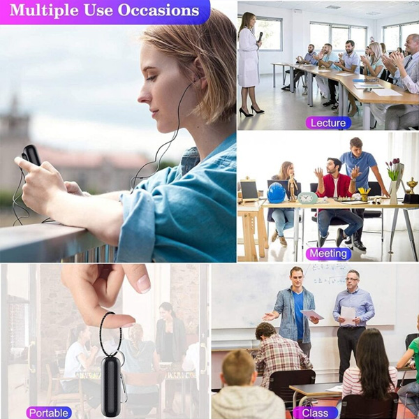 Smart HD Noise Reduction 500 Hours Voice Control Waterproof Recorder