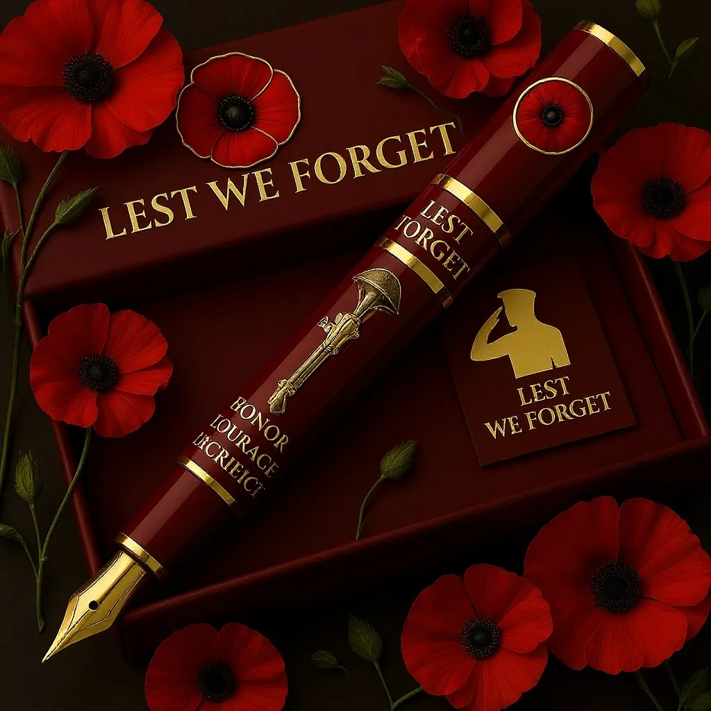 "Lest We Forget" Commemorative Fountain Pen