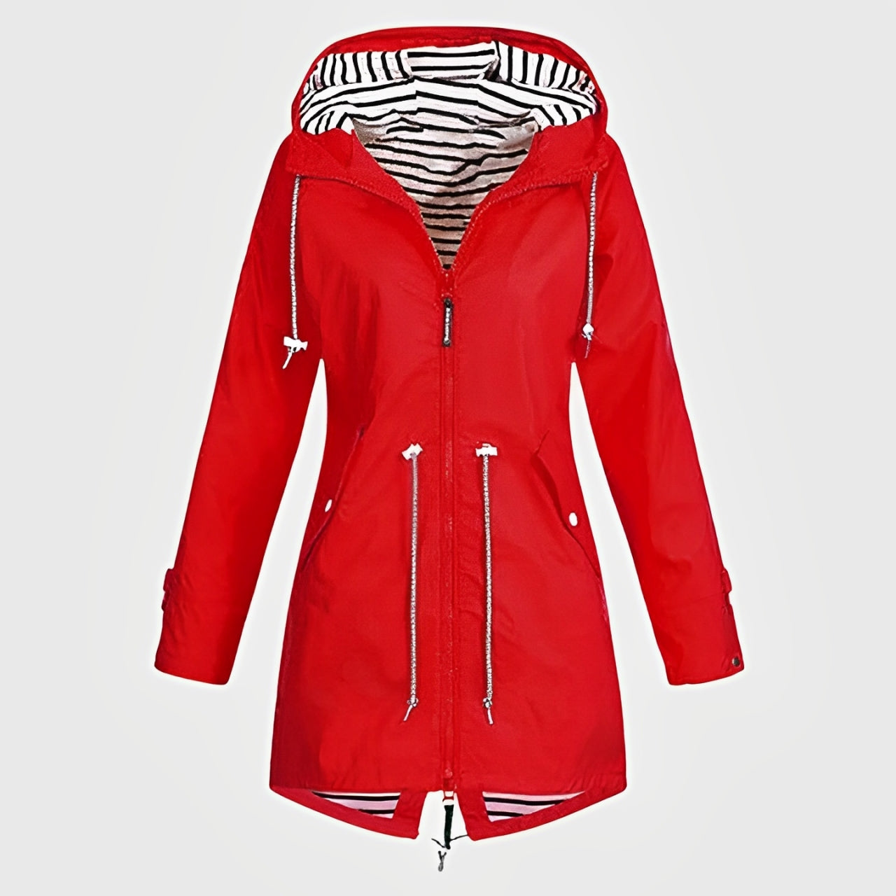 Long Rain Jacket For Women