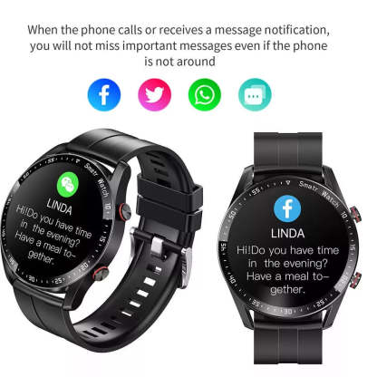 1.28-Inch Smartwatch with Advanced Health Tracking, NFC Payments & Bluetooth Calls