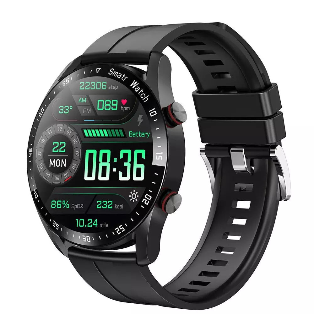 1.28-Inch Smartwatch with Advanced Health Tracking, NFC Payments & Bluetooth Calls