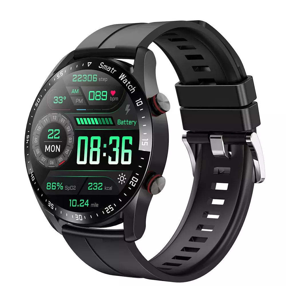 1.28-Inch Smartwatch with Advanced Health Tracking, NFC Payments & Bluetooth Calls