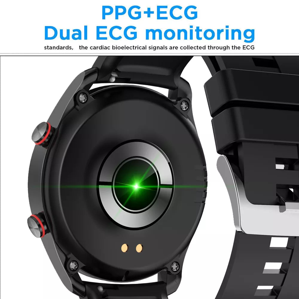 1.28-Inch Smartwatch with Advanced Health Tracking, NFC Payments & Bluetooth Calls