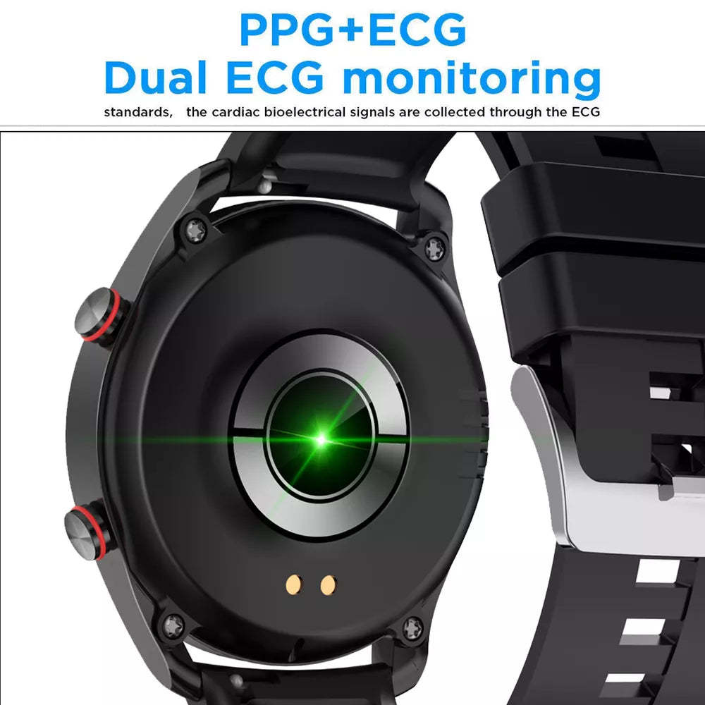 1.28-Inch Smartwatch with Advanced Health Tracking, NFC Payments & Bluetooth Calls