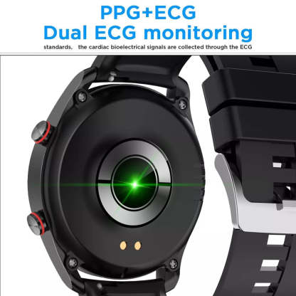 1.28-Inch Smartwatch with Advanced Health Tracking, NFC Payments & Bluetooth Calls