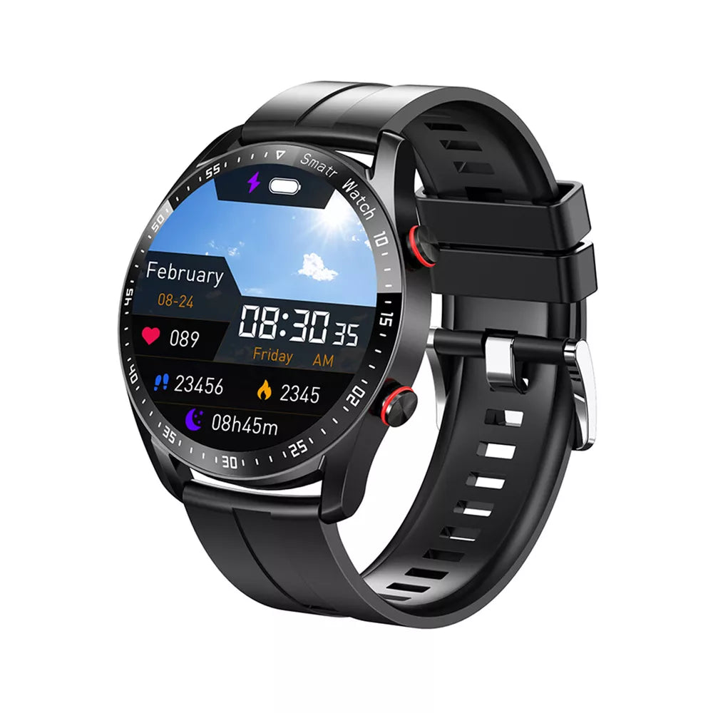 1.28-Inch Smartwatch with Advanced Health Tracking, NFC Payments & Bluetooth Calls