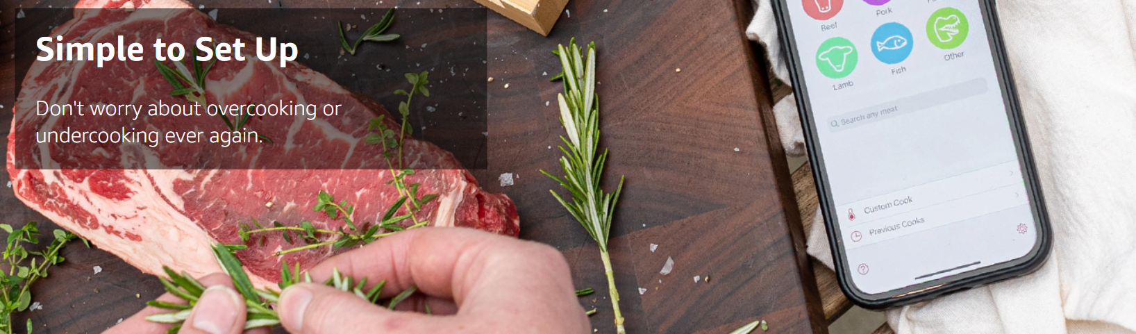 2024 06 21 01 08 01 Amazon.com MEATER Plus Wireless Smart Meat Thermometer with Bluetooth Long R