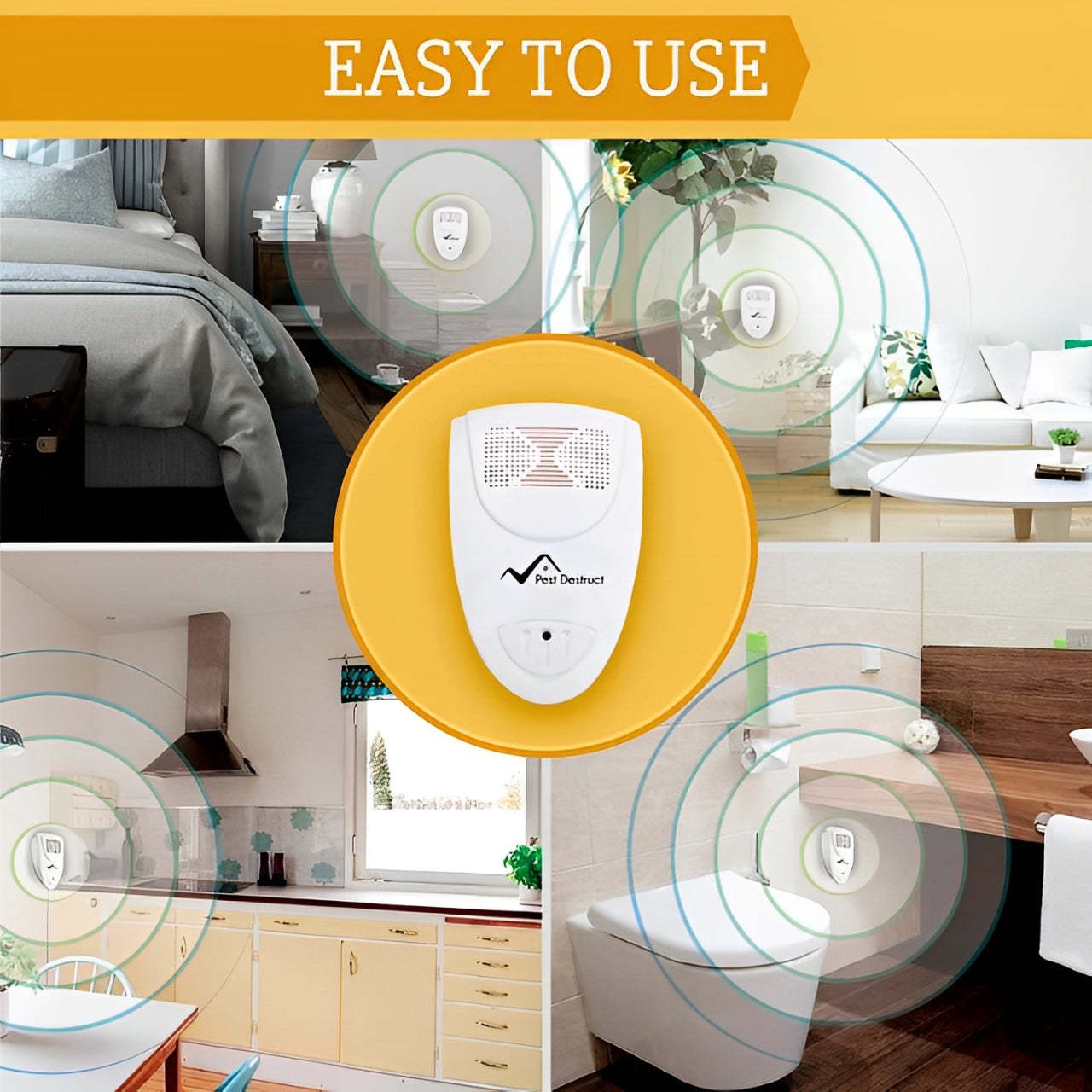 Ultrasonic Bed Bug Repeller