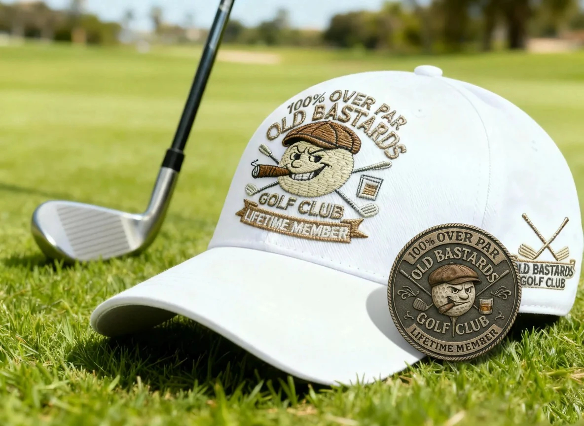 “OLD BASTARDS GOLF CLUB” Baseball cap