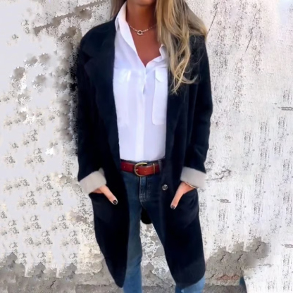 Women's Classic Mid-Length Elegant Coat