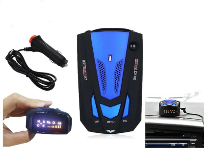Radar Detector – Flash Speed Camera Detector with Precision Long-Range Detection for Safe Driving