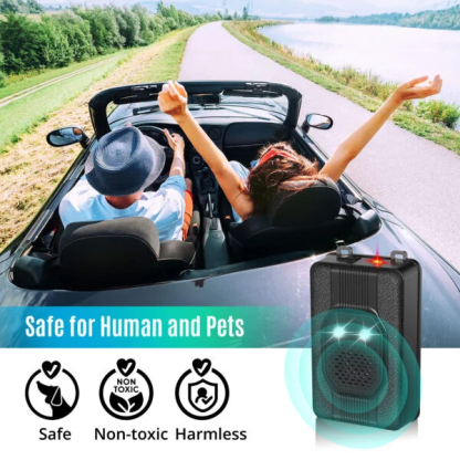 Battery-operated Car Animal Repeller 4 Pack